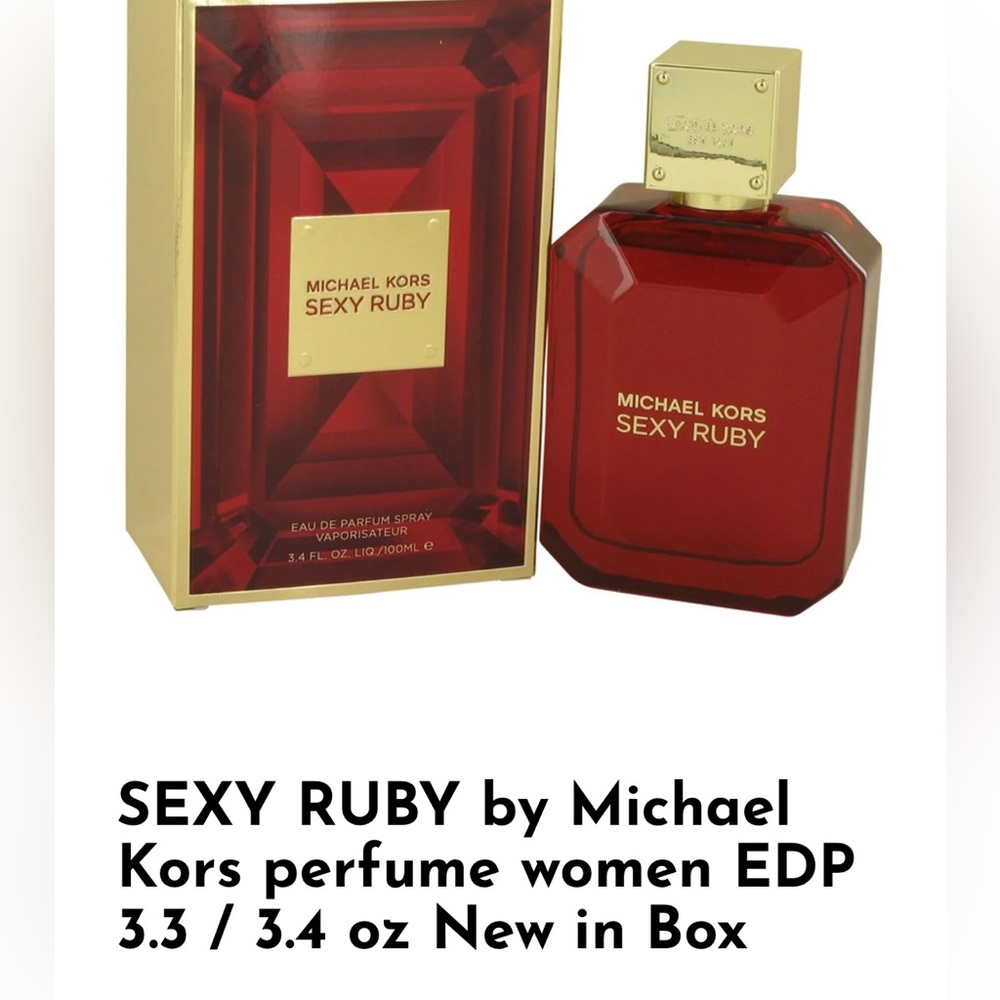 SEXY RUBY by Michael Kors perfume women EDP 3.3 / 3.4 oz New in Box